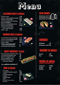 Menu Sushi bar Page 1
