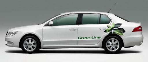 GreenLine Taxi Logo