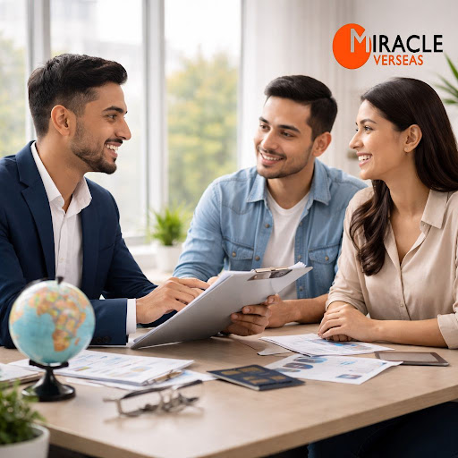 Planning to study or settle abroad but confused about where to start? Miracle Overseas in Navrang… post image