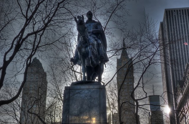 Simon Bolivar Statue in NYC
