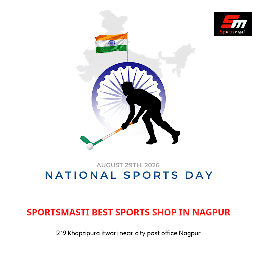 Celebrate National Sports Day with SPORTSMASTI in Nagpur, showcasing our finest trophies and mome… post image