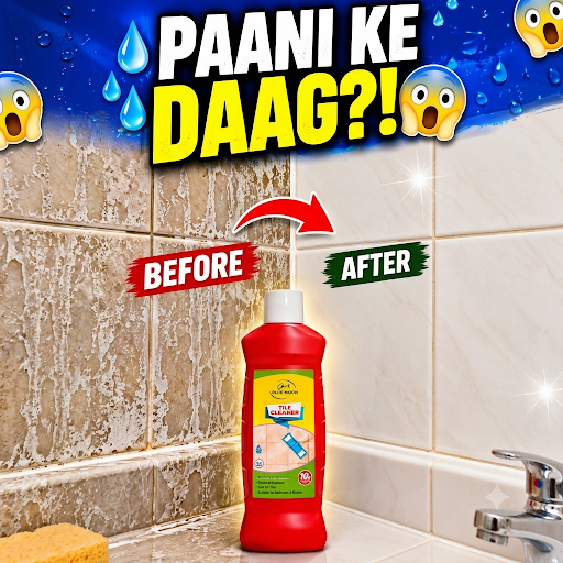 Bathroom Tiles Par Paani Ke Daag Kaise Saaf Kare? 💧 post image