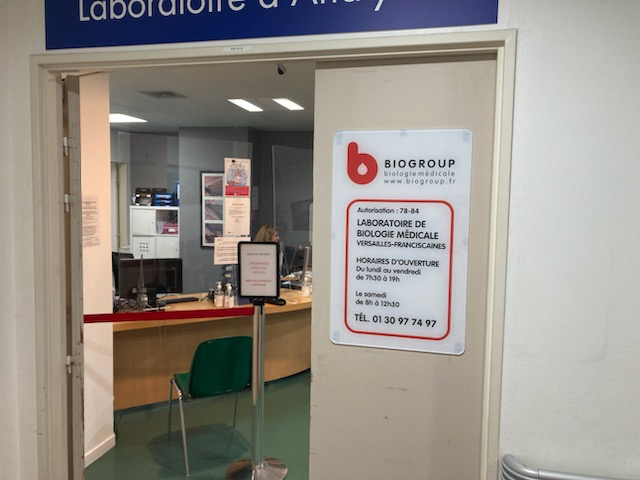 Avis sur BIOGROUP - Laboratoire Clinique des Franciscaines Versailles à Versailles - Laboratoire
