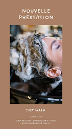 Photo n°5 de Le Boudoir d'Amandine à Castres-Gironde (Salon de coiffure)