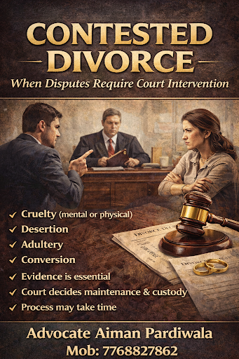 Contested divorce post image