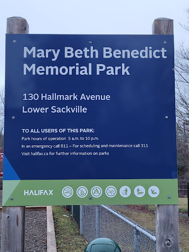 Mary Beth Benedict Memorial Park.