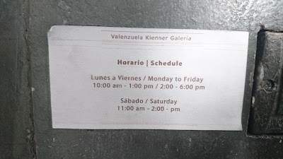 Photos of Valenzuela Klenner Gallery
