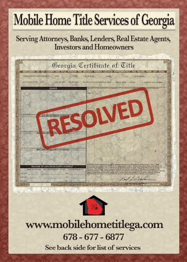 Mobile Home Title Services of Georgia - Thumbnail