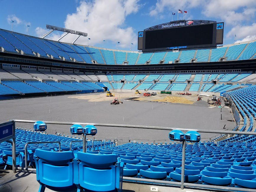 Bank Of America Stadium Seat Map