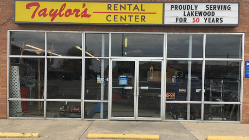 Taylor's Rental Center