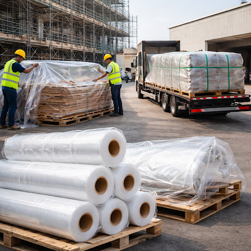 Looking for tough, weather-resistant protection for your construction site or cargo? AL ARABIAN P… post image