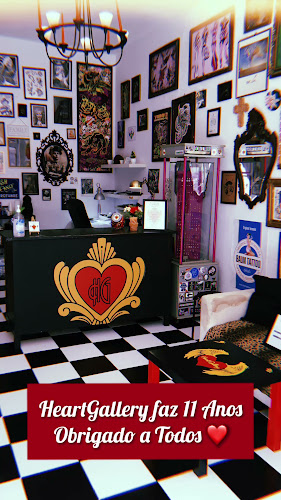 Avaliações doHeartGallery Tattoo Piercing em Porto - Estúdio de tatuagem