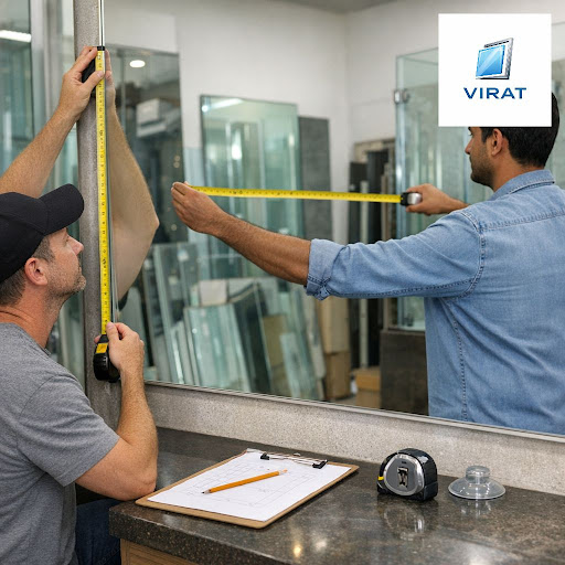 Planning a new mirror, shower enclosure, or glass partition? Accurate measurements are the first… post image