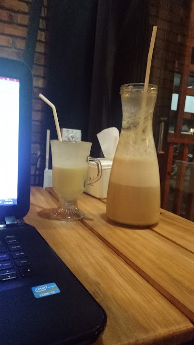 Photos of brown cafe