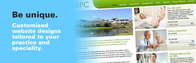 Reviews of Medical Web Designs in Bristol - Website designer