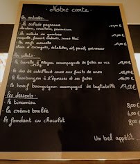 Menu Le Caveau Saint-Jacques Page 3