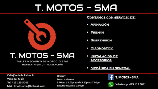 T. MOTOS - SMA Taller mecánico de motocicletas