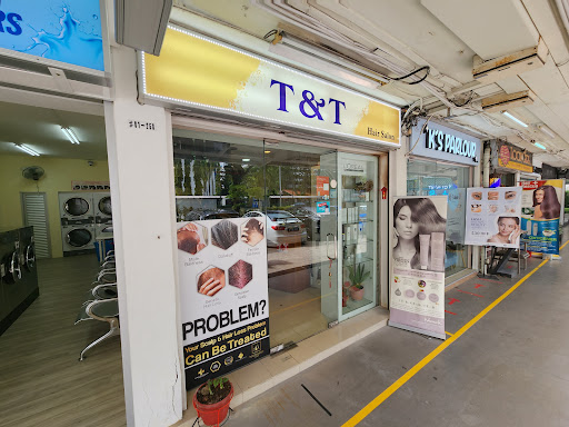 T & T Hair Salon Logo