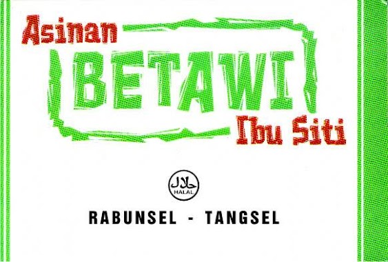 Asinan Betawi Ibu Siti, Author: Asinan Betawi Ibu Siti