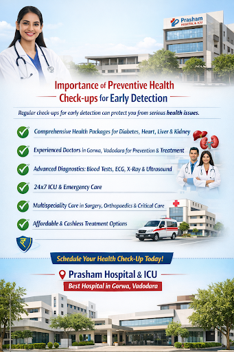 Regular preventive health check-ups help detect health problems early, when treatment is easier,…