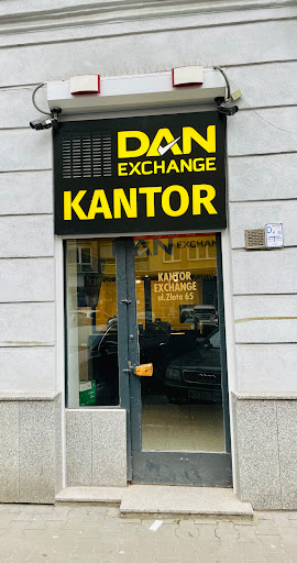 Dan Exchange | ul. Złota 65 Kantor Warszawa Centrum