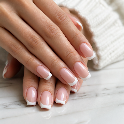 French nail extensions are always in style, and at Cute-icles nails in Sushant Lok, Gurgaon, we g… post image