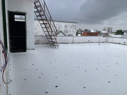break bed waterproofing and china moasic work post image