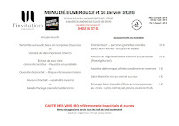 Menu L'invitation Restaurant Page 4