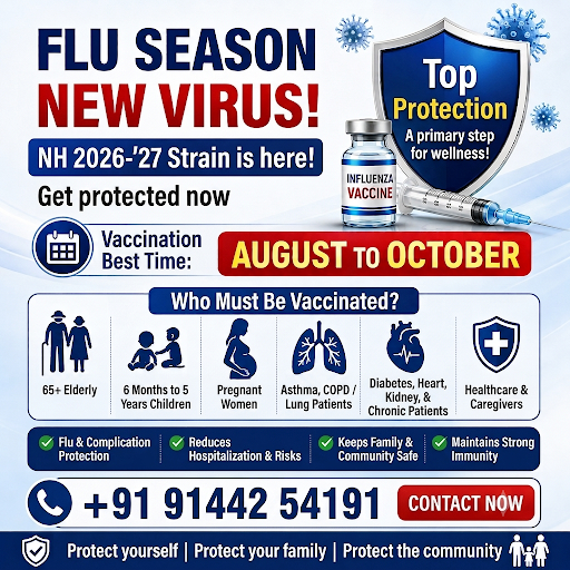 Attention all patients: We're excited to announce the arrival of the new Influenza vaccine NH str… post image