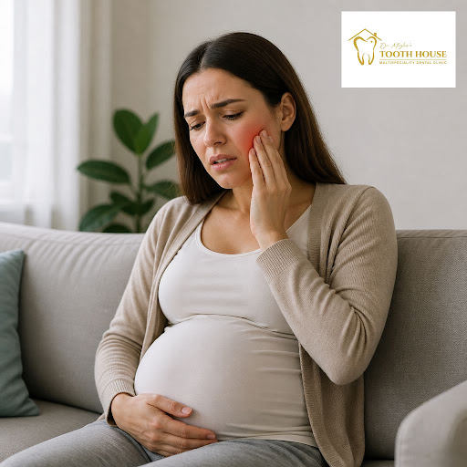 Pregnancy hormones can make your gums more sensitive, swollen, and prone to bleeding. If you’re s… post image