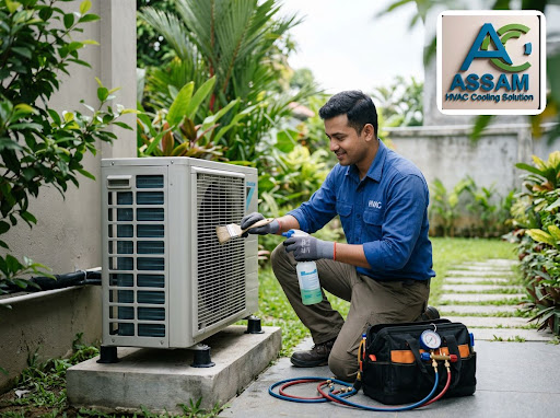 Is your AC not cooling like before or making unusual noise? A professional AC servicing visit fro… post image