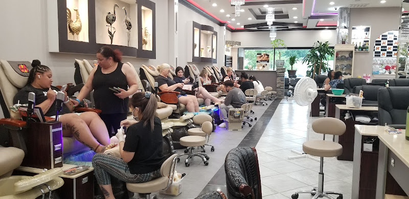 Mega Nails And Spa interior view