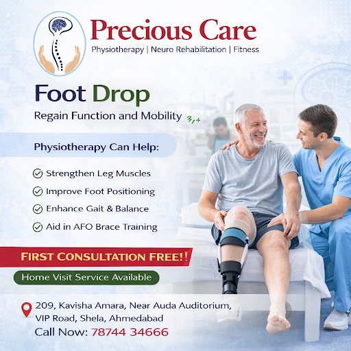 Precious Care Physiotherapy & Neuro Rehabilitation, Shela, Ahmedabad offers expert physiotherapy… post image