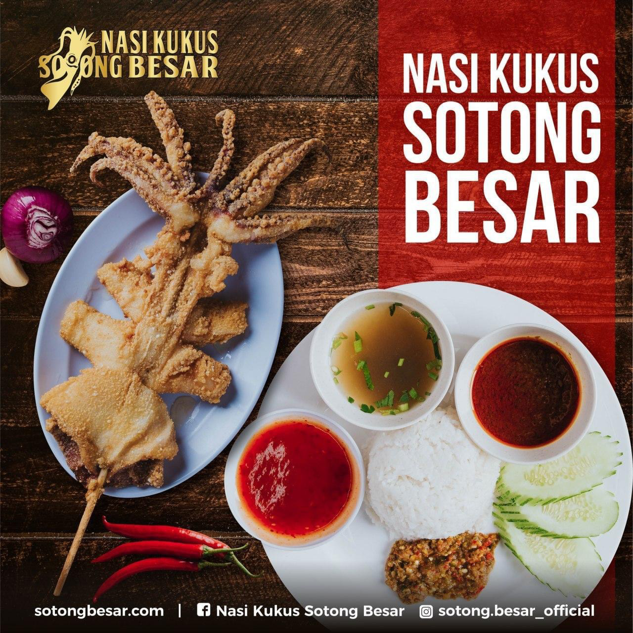 Kukus ardence eco sotong nasi besar insan marhaen: