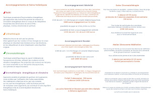 Photo n°5 de Le Jardin de Nos Couleurs- Cabinet de soins holistiques à Paris (Centre de bien-être)