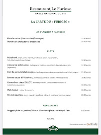 Menu RESTAURANT LE FURIOSO Page 2