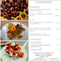 Menu L'oasienne Page 3