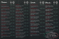 Menu Pizza des trois quartiers Page 1