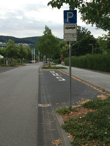 Busparkplatz Hindenburganlage Rheinufer - Thumbnail