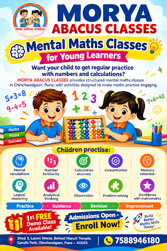 MORYA ABACUS CLASSES post image