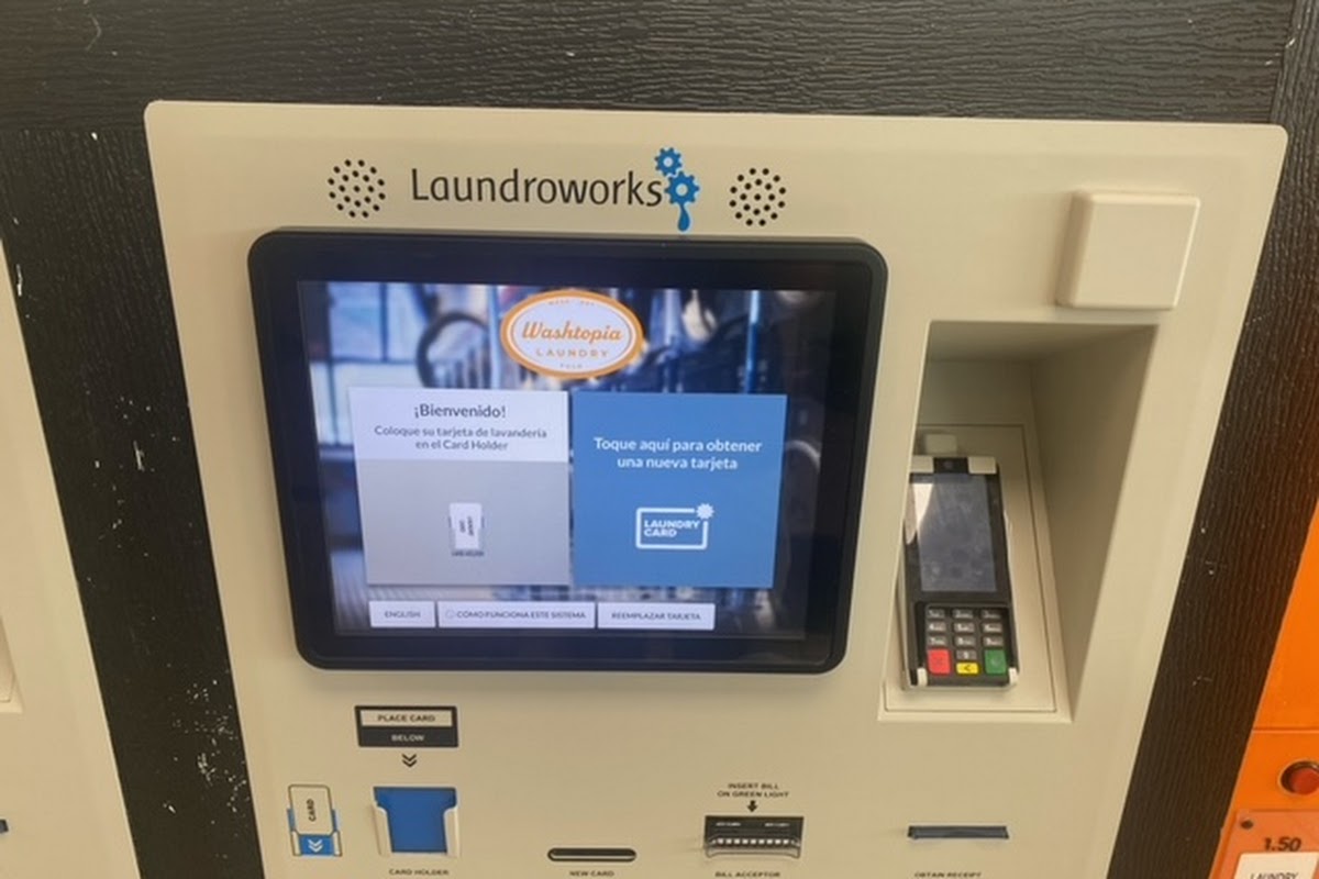 Center Street Wash House facility with washing machines in Omaha