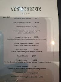 Menu Restaurant Chez Marius Page 5