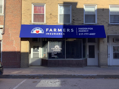 Haiden Fox-Farmers Insurance 105 E Market St, Taylorville, IL 62568