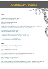 Menu LE BISTRO D’ARMANDO Page 4