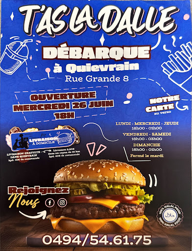 Photo 1 - T’As La Dalle | Snack et Friterie | Sur place, à emporter et livraison
