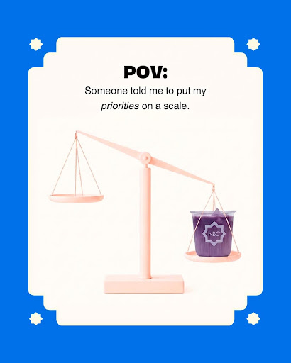 POV: Someone said to put your priorities on a scale… and Ube clearly won. 💜☕ post image