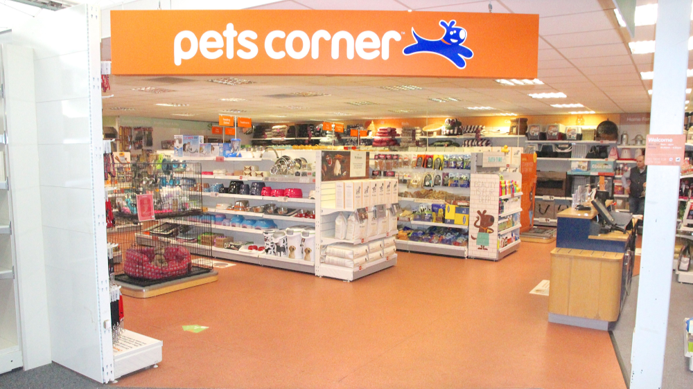 Pets Corner Braintree store