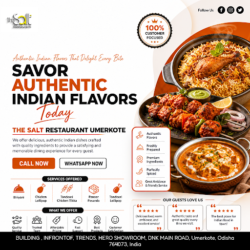 Experience the rich flavors of Paneer Pasanda at THE SALT RESTAURANT UMERKOTE, one of the best re… post image