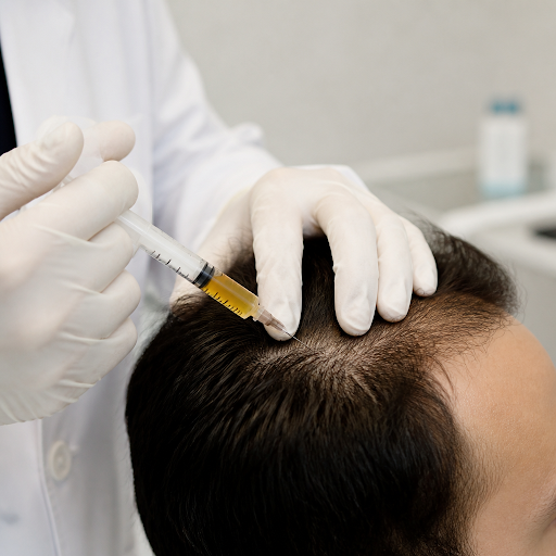 Struggling with hair thinning or early baldness? At Dr. Parvez Skin & Hair Clinic in Okhla, New D…