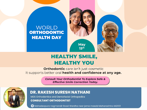 Celebrate World Orthodontic Health Day ? May 15  A healthy smile goes hand-in-hand with a healthy… post image